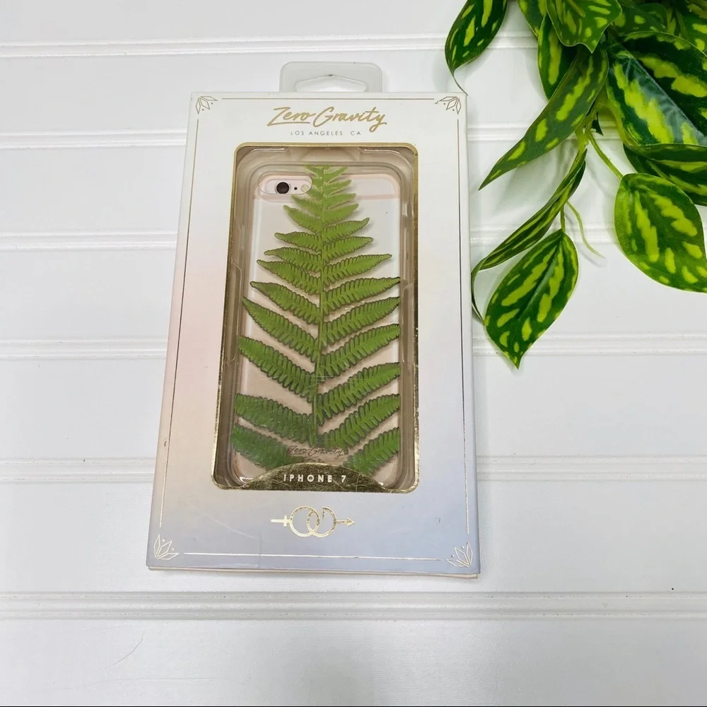 UO Zero Gravity Leaf Print Iphone 7 Case